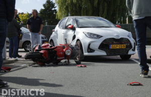 Wederom scooterrijder gewond bij aanrijding Nieuweweg Poeldijk