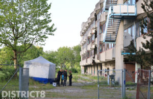Overleden persoon aangetroffen bij verlaten Sijthoff-gebouw Van Benthemlaan Rijswijk