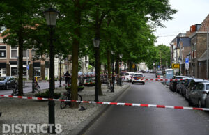 Politie schiet man neer na bedreiging; zes personen aangehouden Paviljoensgracht Den Haag
