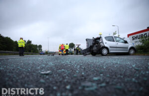 Flinke verkeershinder door kop-staartbotsing A13 Delft