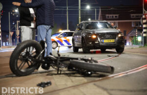 Jongen op fatbike gewond na aanrijding Wouwermanstraat Den Haag