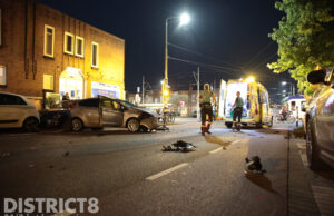 Ravage nadat automobilist meerdere auto’s ramt en bijna fietser schept Goudenregenstraat Den Haag