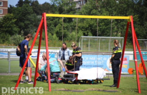 Kind zwaargewond na val op speelplaats Zonnebloemstraat Den Haag
