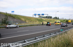 Gewonde na kop-staart aanrijding op snelweg A13 Den Haag