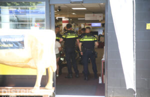 Arrestatie na vechtpartij in tweedehandswinkel Prinsegracht Den Haag
