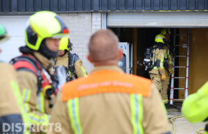Brand in warmtekrachtkoppeling in tuinbouwbedrijf Pastoor Verburghlaan De Lier