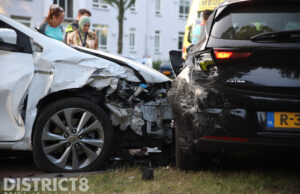 Bestuurster aangehouden na ongeval wegens rijden onder invloed Erasmusweg Den Haag