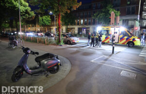 Scooterrijder raakt gewond bij ongeval Vaillantlaan Den Haag