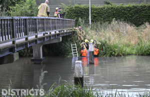 Overleden persoon aangetroffen in water Strijphorst Honselersdijk