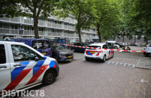 Zwaargewonde na steekincident op straat, groot jachtmes gevonden Lodewijk van Deysselhof Delft
