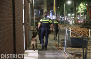 Politie treedt woning binnen na melding van een overval Heiloostraat Den Haag