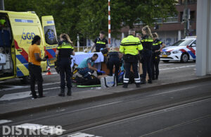 Motorrijder gewond na val Rijswijkseweg Den Haag