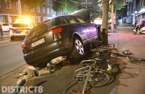 Bestuurder gevlucht na éénzijdige aanrijding Goeverneurlaan Den Haag