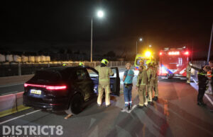 Weg afgesloten na ongeval tussen twee voertuigen N211 Wippolderlaan Wateringen