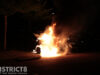 Geparkeerde auto in brand gestoken Prins Clausstraat Wateringen