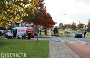 Bestuurder van busje gewond bij aanrijding Honderdland Maasdijk
