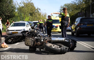 Motorrijder zwaargewond na flinke crash Soestdijksekade Den Haag