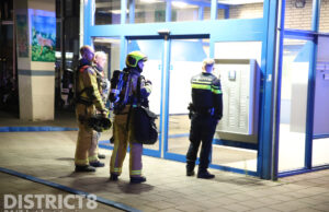 Brand in woning op zevende verdieping Ledeganckplein Den Haag