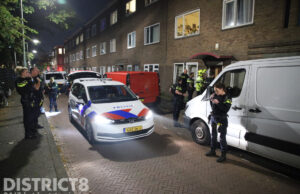 Politiehelikopter ingezet na melding van persoon met vuurwapen Joris van der Haagenstraat Den Haag