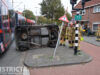 Brommobiel kantelt na harde botsing met tram Goeverneurlaan Den Haag