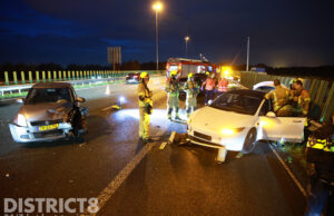 Meerdere gewonden en flinke file na ongeval A13 Delft