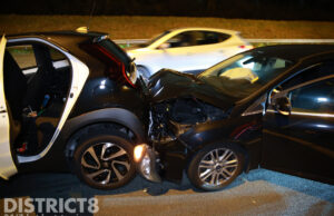 Vertraging na kop-staart botsing tussen vier voertuigen A4 Schipluiden