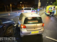 Gewonde na nieuw ongeval op bekend kruispunt Prins Bernhardlaan Voorburg