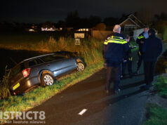 Personenauto komt terecht in de sloot; bestuurder aangehouden Madeweg Monster