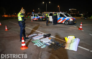Politie boekt goede resultaten bij grote verkeerscontrole A4 Den Hoorn
