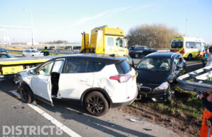 Opnieuw fors ongeval op berucht punt Kruithuisplein / N470 Delft