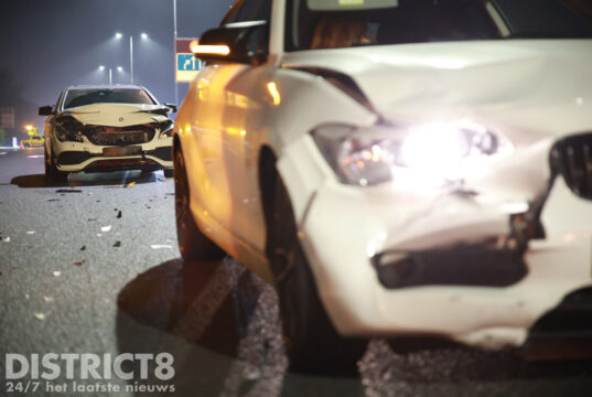 Bestuurder slaat op de vlucht na ongeval A13 Delft/Rotterdam