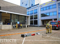 Brandweer ingezet na ongeval met gevaarlijke stof in laboratorium Stieltjesweg Delft