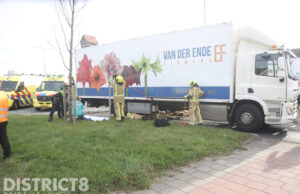 Fietser zwaargewond bij ongeval met vrachtwagen Monsterseweg/N211 Poeldijk