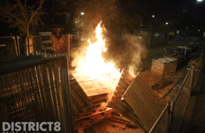 Pyromaan opnieuw actief in Haagse Rustenburg Voorthuizenstraat Den Haag