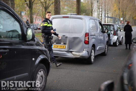 Meerdere bekeuringen uitgeschreven bij ongeval Meppelweg Den Haag