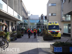 Slachtoffer van steekpartij zwaargewond op dak van parkeergarage Fahrenheitstraat Den Haag