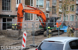 Brandweer stelt gaslekkage tijdens werkzaamheden veilig Medemblikstraat Den Haag