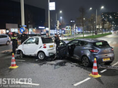 Flinke schade bij verkeersongeval Binckhorstlaan Den Haag