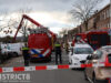 Brandweerduikers doorzoeken water na melding auto te water Soestdijksekade Den Haag