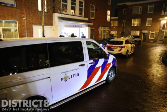 Snackbar net voor sluitingstijd overvallen Hilversumsestraat Den Haag