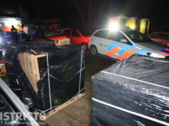 Duizenden lachgas cilinders aangetroffen na melding van verdachte situatie Lau Mazirelweg Delft