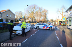 Fietsster gewond na aanrijding met auto Kerkweg Nootdorp