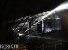 Veel rookontwikkeling en forse schade na uitslaande brand Mr D. Fockstraat Rijswijk