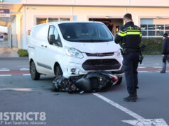 Gewonde na aanrijding tussen busje en scooterrijder Sionsdreef Den Hoorn