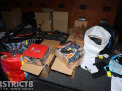 Flinke hoeveelheid illegaal vuurwerk gevonden tijdens inval Meppelweg Den Haag