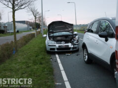 Flinke schade en gewonden bij kettingbotsing Koningin Julianaweg ‘s-Gravenzande