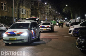 Grote zoekactie na verijdelde overval restaurant Veluweplein Den Haag