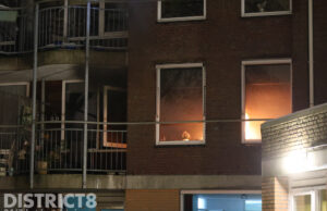 Woningen ontruimd na brand in aanleunwoning Cort van der Lindenstraat Delft
