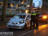 Schade na aanrijding tussen twee auto’s Monseigneur Bekkerslaan Rijswijk