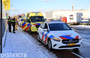 Hulpdiensten ingezet na melding gevaarlijke stof Schieweg Delft